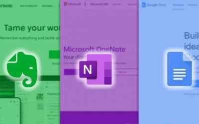 So sánh OneNote, Google Docs và Evernote