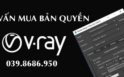 Tư vấn mua phần mềm V-Ray bản quyền