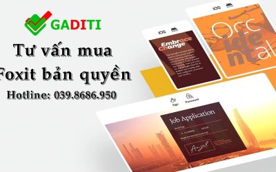 Tư vấn mua Foxit bản quyền