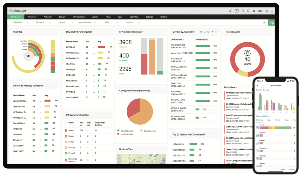 Tư vấn mua bản quyền ManageEngine Opmanager