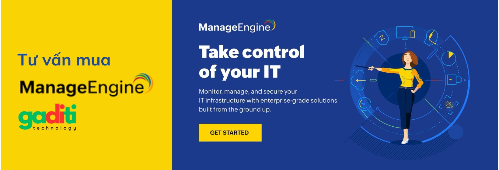 Quản lý tài sản CNTT với ManageEngine