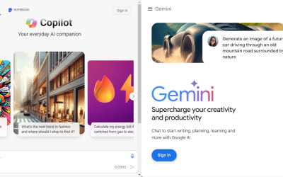 Microsoft Copilot vs. Google Gemini: So sánh chi tiết, giá cả và đề xuất