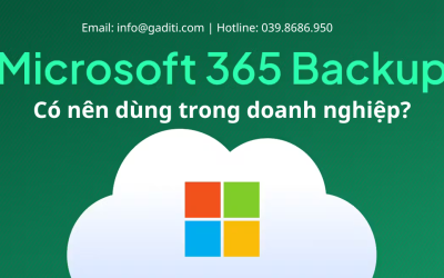 Doanh nghiệp cần trang bị Microsoft 365 Backup