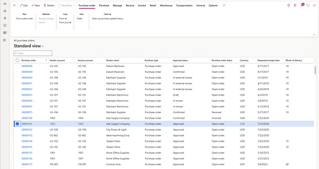 Tóm tắt AI với Copilot trong Dynamics 365 Supply Chain Management (Quản lý chuỗi cung ứng Dynamics 365)