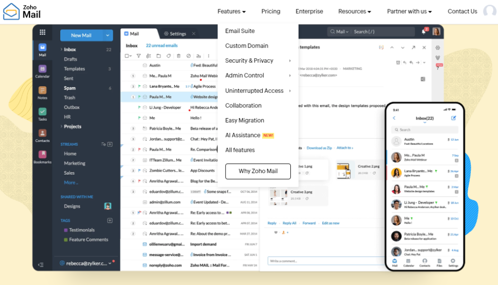 Zoho Workplace – Giải pháp toàn diện cho doanh nghiệp hiện đại