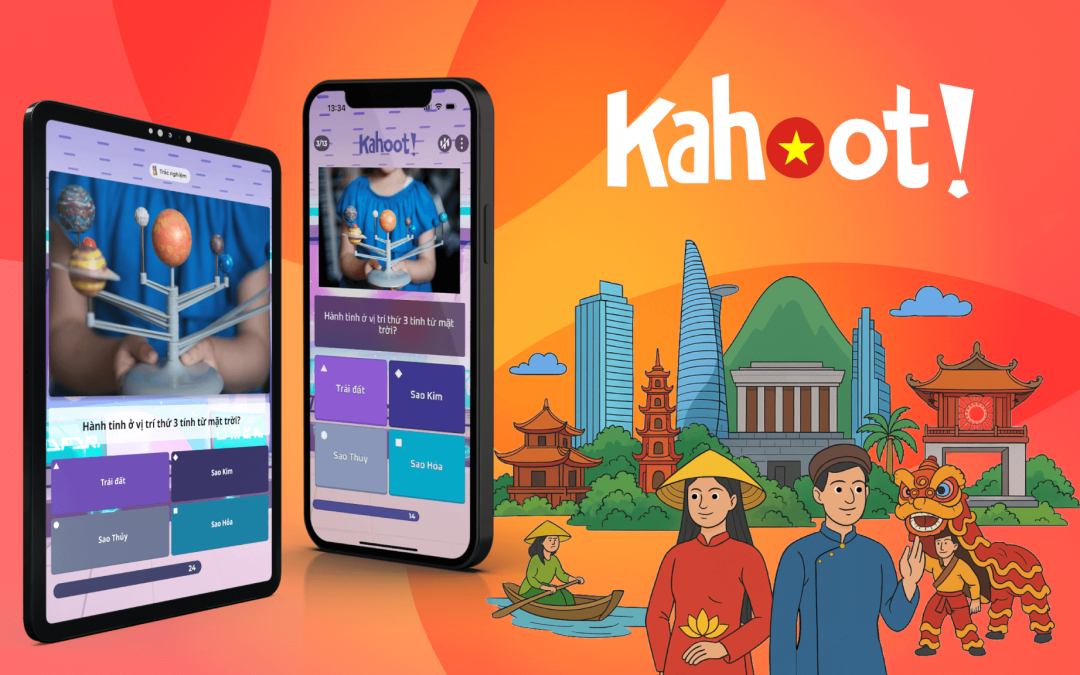 Trải nghiệm học tập tương tác dễ dàng hơn với Kahoot tiếng Việt