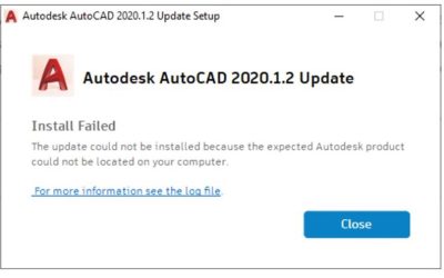 Hướng dẫn khắc phục lỗi cập nhật mới từ Autodesk
