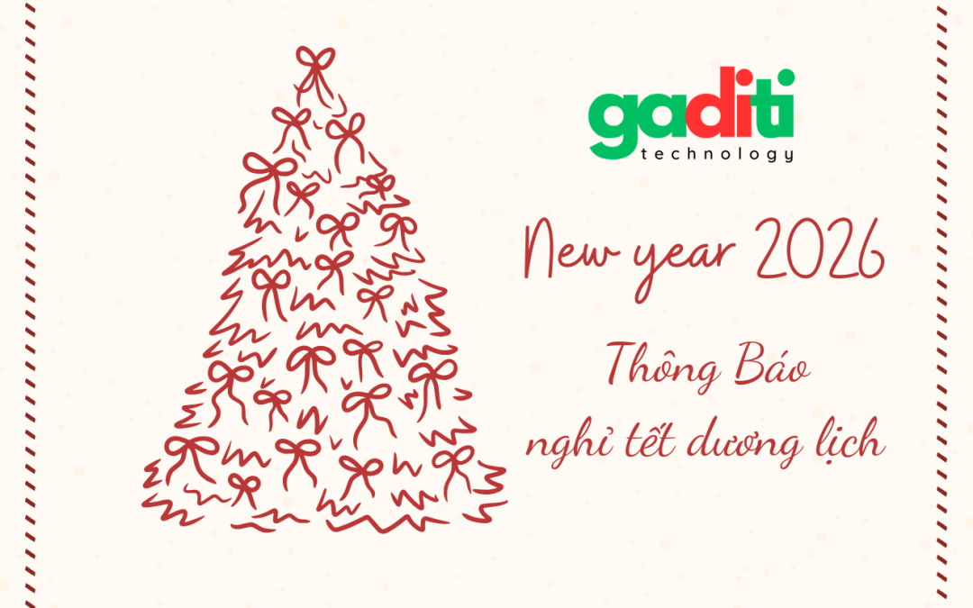 Chúc mừng Giáng sinh & Thông báo nghỉ tết Dương lịch 2026