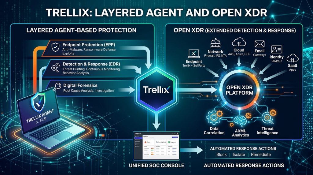 So sánh Trellix vs Microsoft Defender trong bảo vệ Endpoint