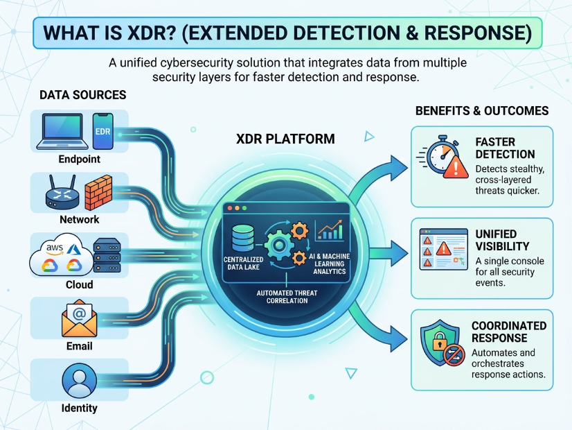 XDR là gì? Giải pháp XDR cho bảo mật doanh nghiệp hiện đại