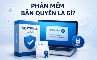 Phần mềm bản quyền là gì? Tại sao nên sử dụng phần mềm chính hãng?