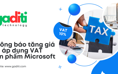 Áp dụng thuế suất đối với dịch vụ Microsoft từ 01/05/2026