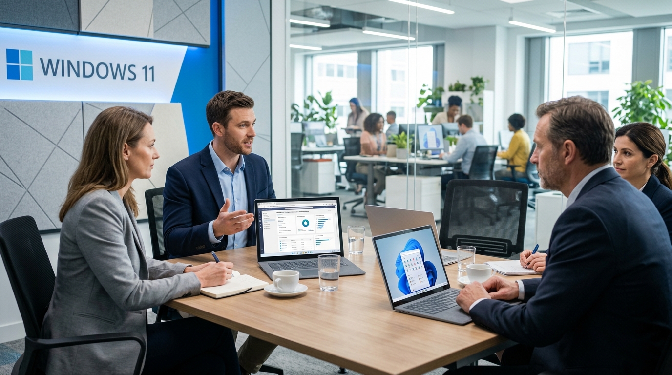 IT_specialist_discussing_softwar…_202606160929 Tư vấn mua bản quyền Windows 11 cho doanh nghiệp: Mua đúng - đủ, Tối ưu chi phí