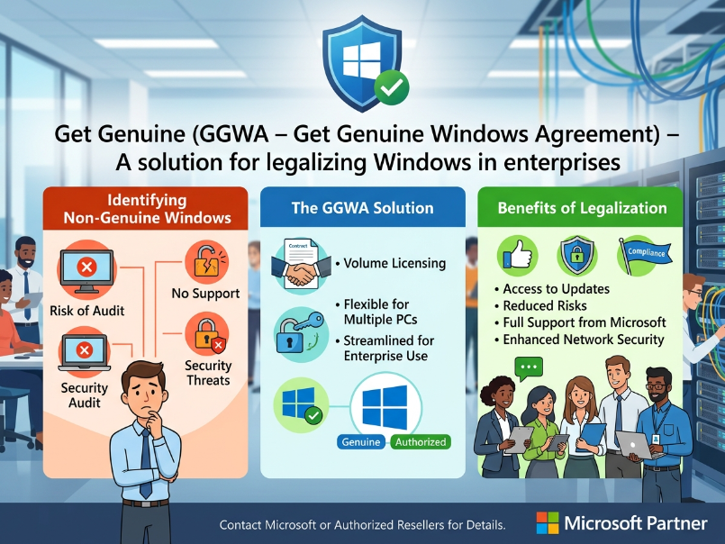Cẩm nang mua bản quyền Windows cho doanh nghiệp