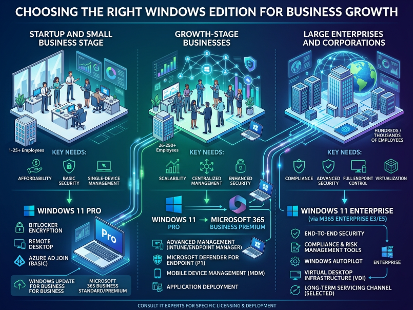 Cẩm nang mua bản quyền Windows cho doanh nghiệp