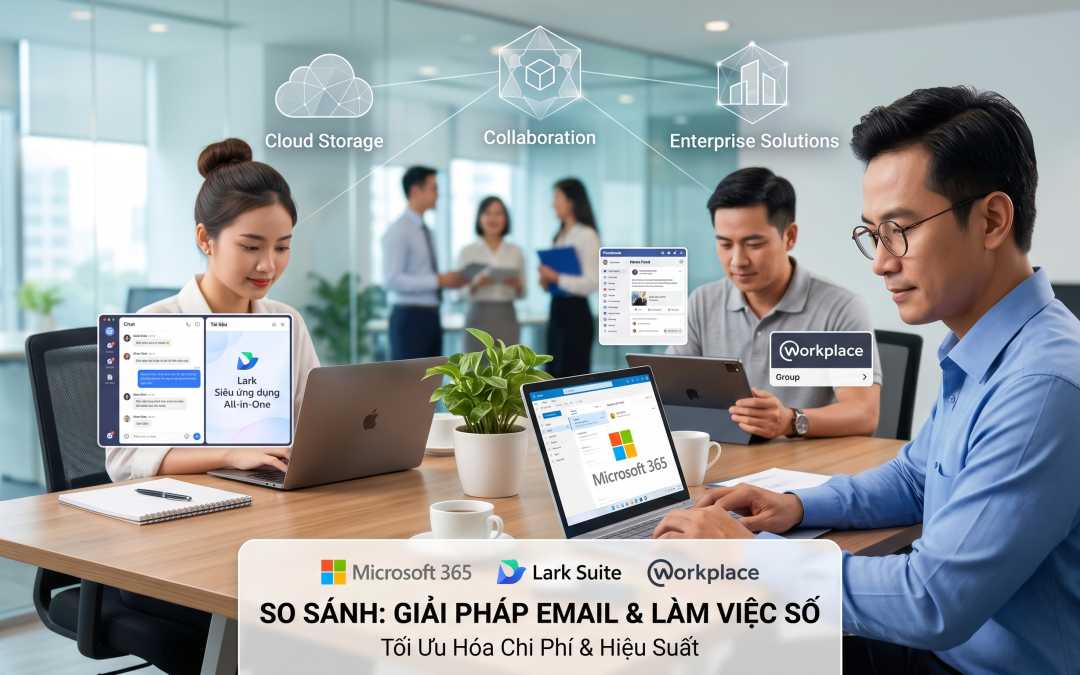 So Sánh Microsoft 365 Basic,  Lark Suite Starter và Workplace Standard