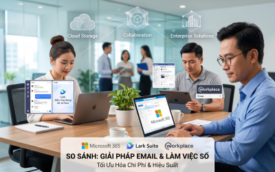 So Sánh Microsoft 365 Basic,  Lark Suite Starter và Workplace Standard